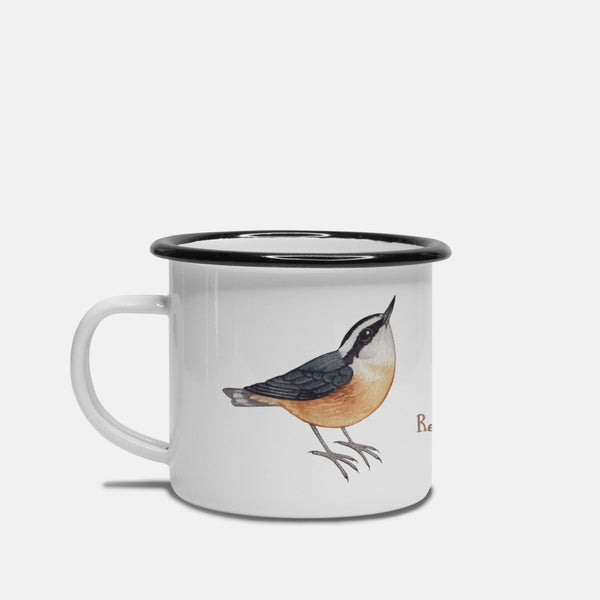 Red-breasted Nuthatch 10 oz. Camp Mug