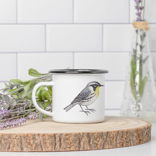 Yellow-throated Warbler 10 oz. Camp Mug