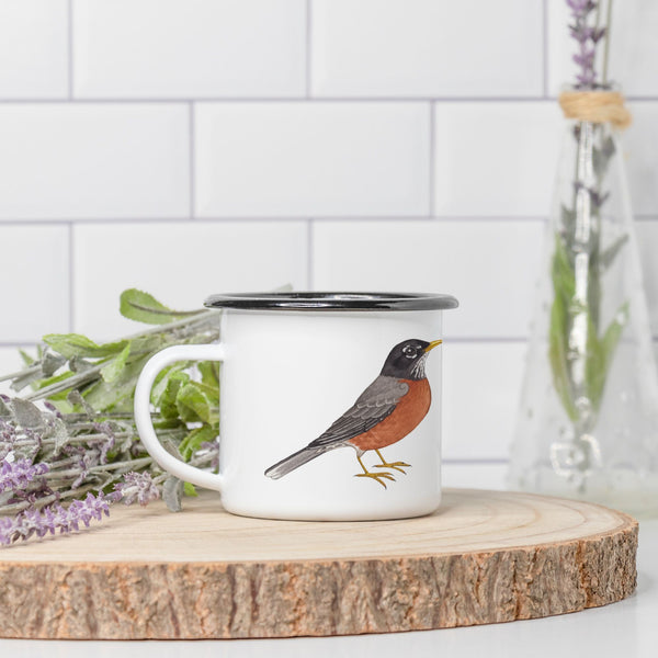 American Robin 10 oz. Camp Mug