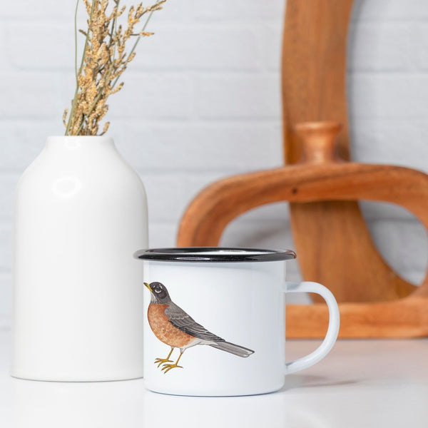 American Robin 10 oz. Camp Mug