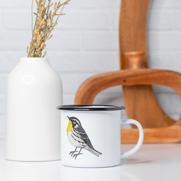 Yellow-throated Warbler 10 oz. Camp Mug