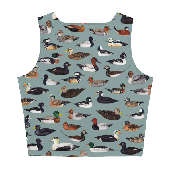 Ducks Sleeveless Crop Top