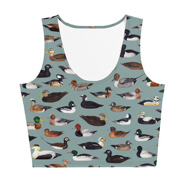 Ducks Sleeveless Crop Top