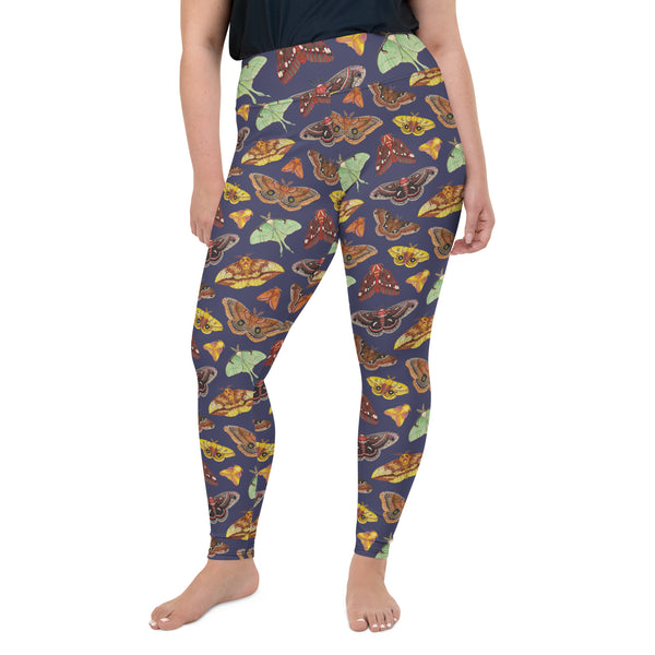 Moths All-Over Print 2XL-6XL Leggings