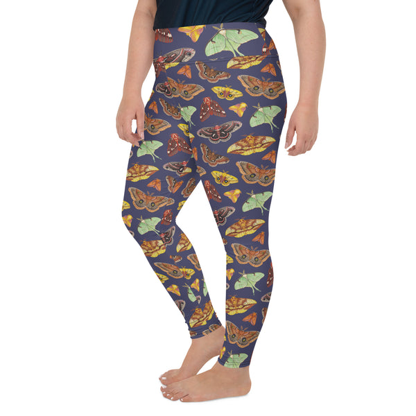 Moths All-Over Print 2XL-6XL Leggings