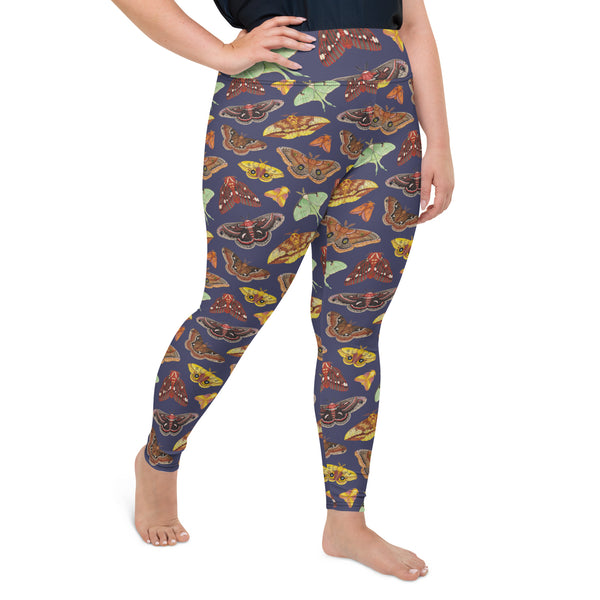 Moths All-Over Print 2XL-6XL Leggings
