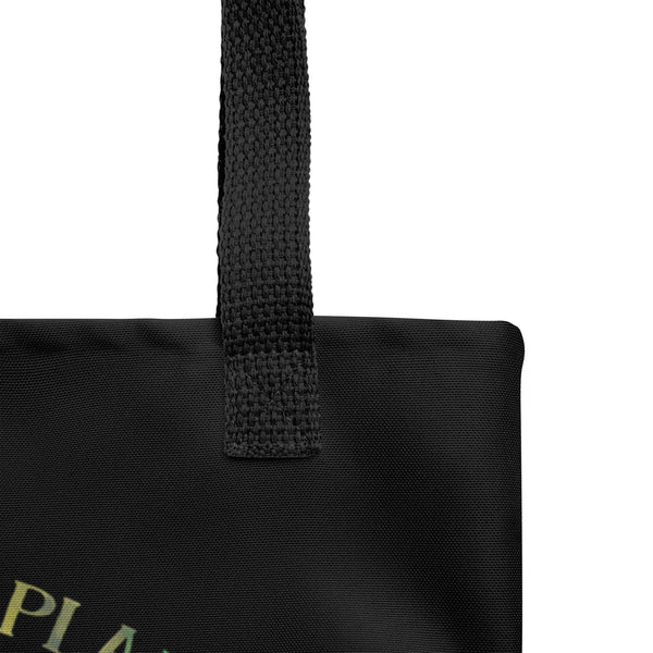 Grow Native Plants Tote Bag (Black)