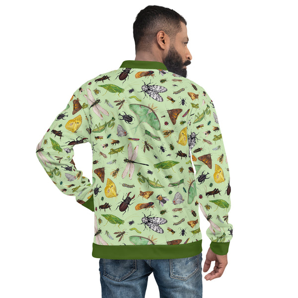 Insects (Green) Unisex Jacket