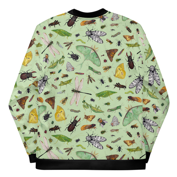Insects (Black) Unisex Jacket