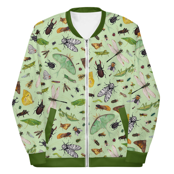 Insects (Green) Unisex Jacket