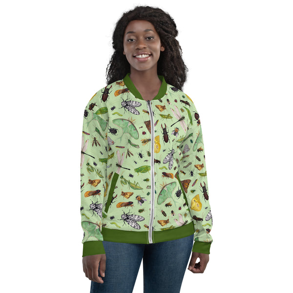 Insects (Green) Unisex Jacket