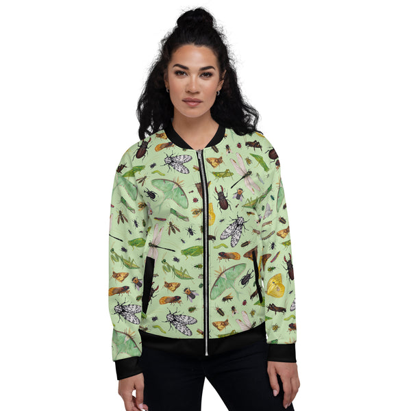 Insects (Black) Unisex Jacket