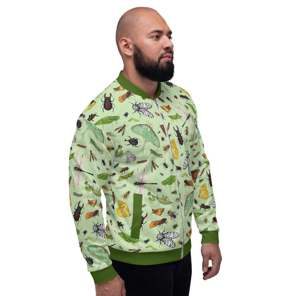 Insects (Green) Unisex Jacket