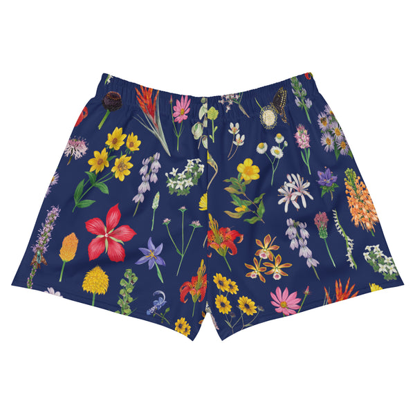 Florida Wildflowers (2022) Femme Recycled Athletic Shorts