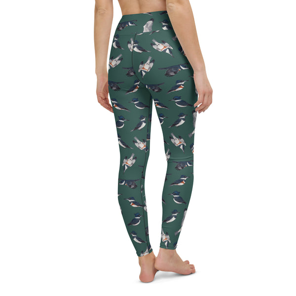 Belted Kingfisher All-Over Print XS-XL Leggings