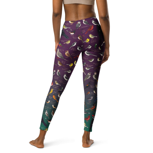 Backyard Birds (Eastern US) All-Over Print XS-XL Leggings