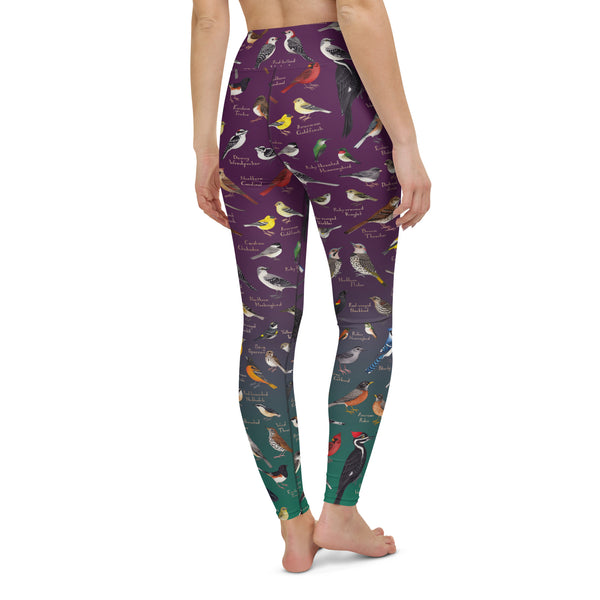 Backyard Birds (Eastern US) All-Over Print XS-XL Leggings