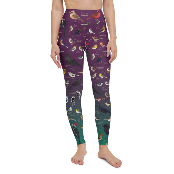 Backyard Birds (Eastern US) All-Over Print XS-XL Leggings