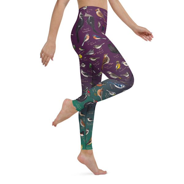 Backyard Birds (Eastern US) All-Over Print XS-XL Leggings