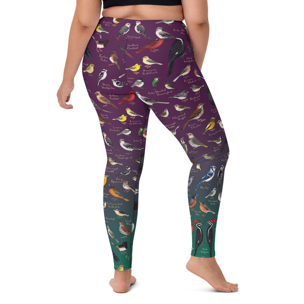 Backyard Birds (Eastern US) All-Over Print XS-XL Leggings