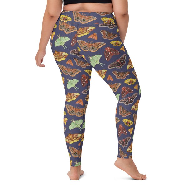 Moths All-Over Print XS-XL Leggings