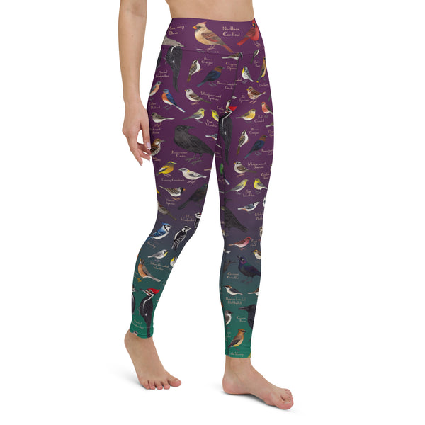 Backyard Birds (Eastern US) All-Over Print XS-XL Leggings