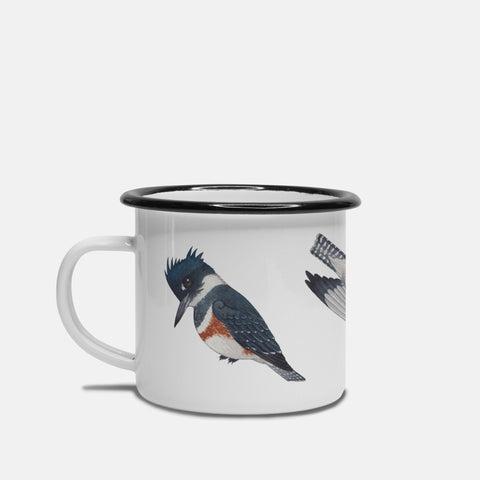 Belted Kingfisher (Version 2) 10 oz. Camp Mug