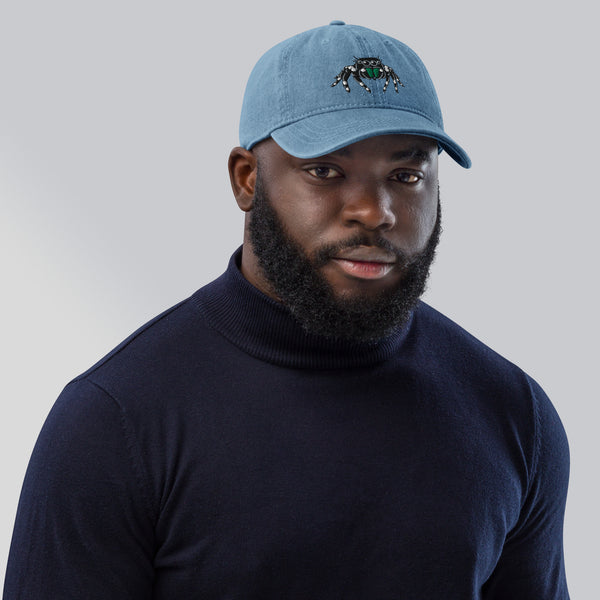Jumping Spider Denim Hat