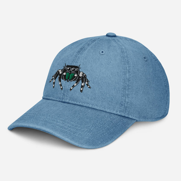 Jumping Spider Denim Hat