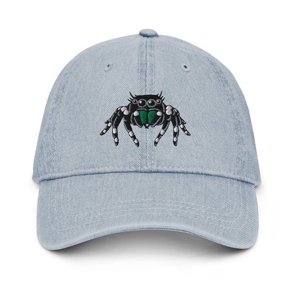 Jumping Spider Denim Hat