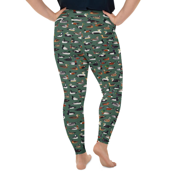 Ducks All-Over Print 2XL-6XL Leggings
