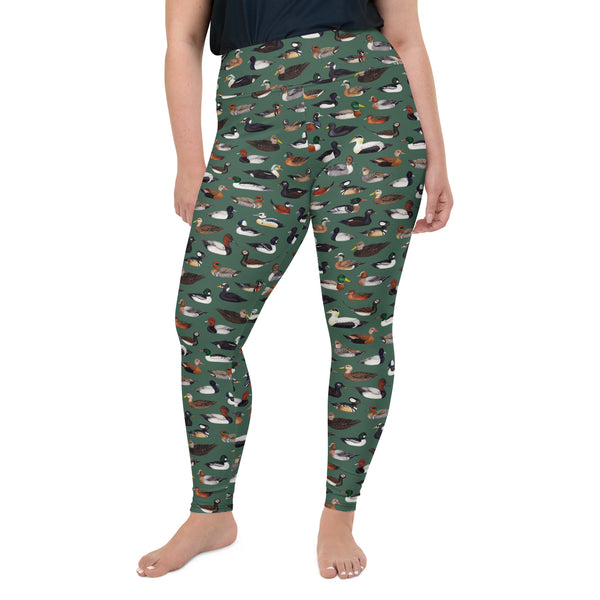 Ducks All-Over Print 2XL-6XL Leggings