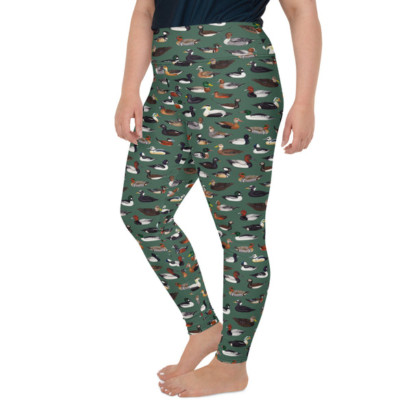 Ducks All-Over Print 2XL-6XL Leggings