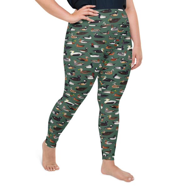 Ducks All-Over Print 2XL-6XL Leggings