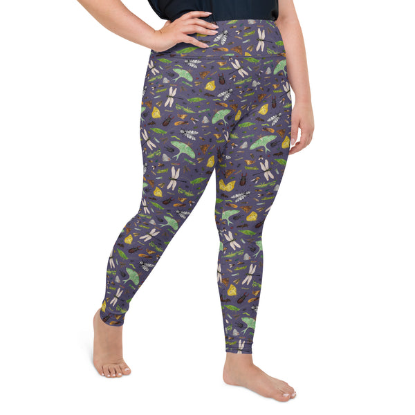 Insects All-Over Print 2XL-6XL Leggings