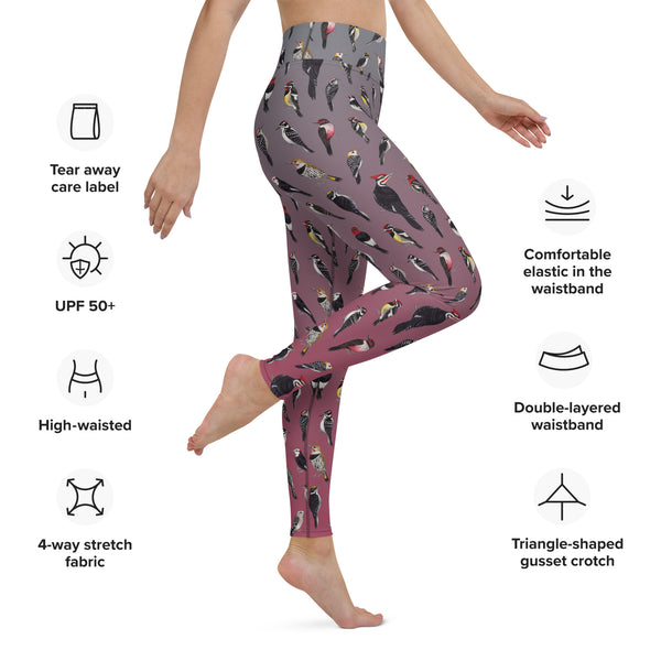 Woodpeckers All-Over Print XS-XL Leggings