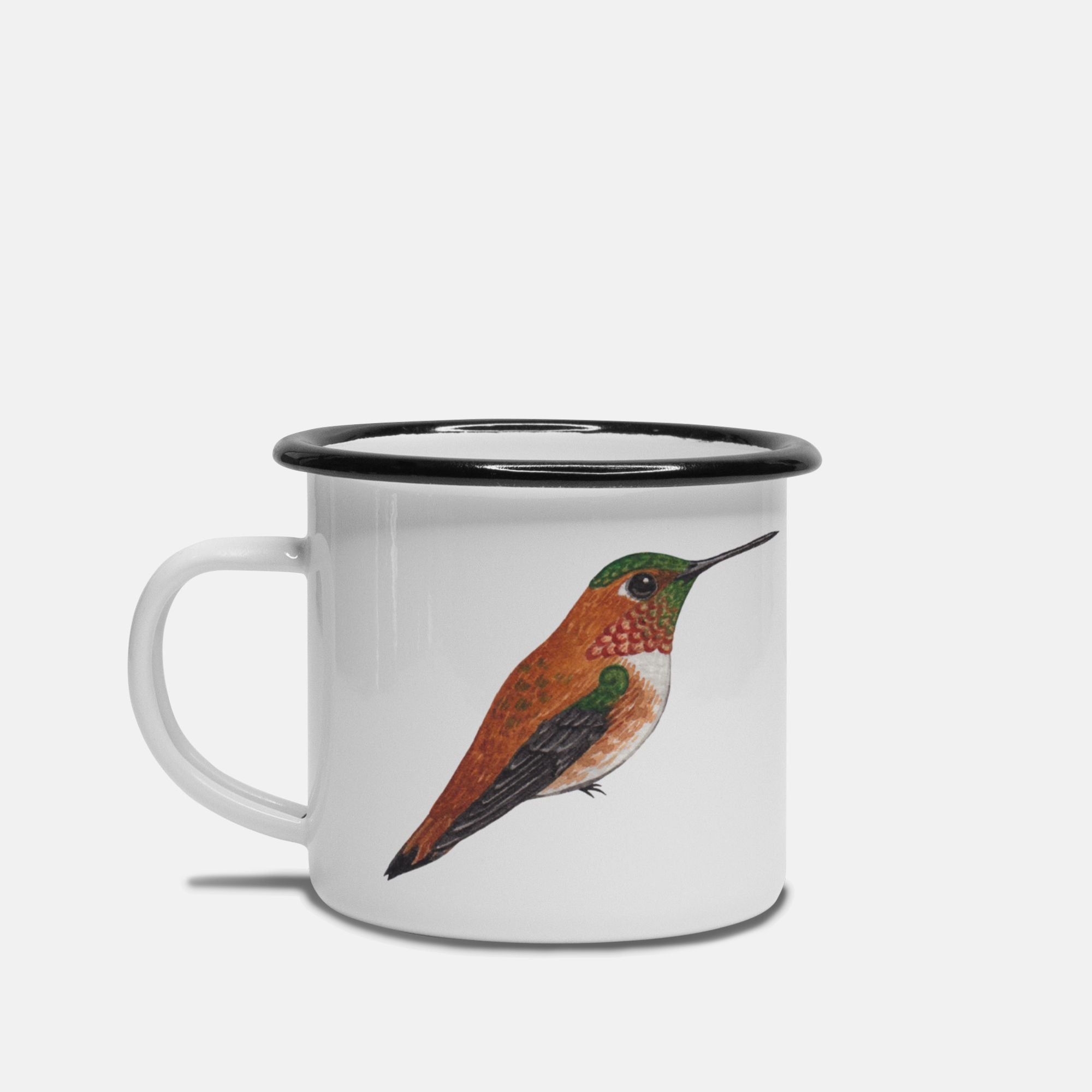 Rufous Hummingbird 10 oz. Camp Mug