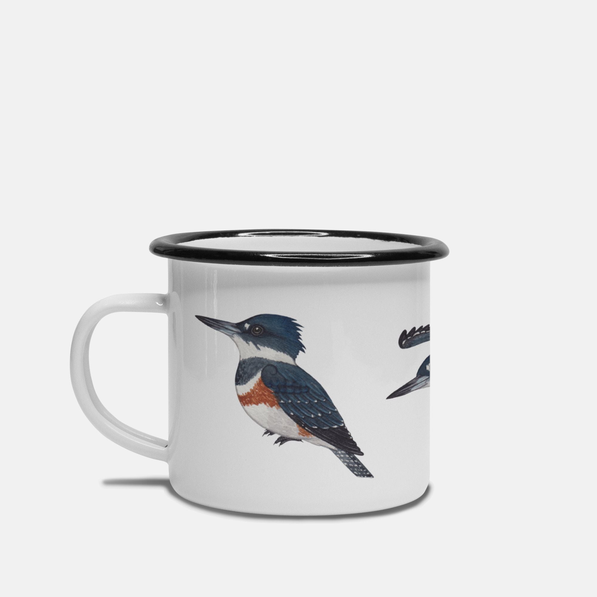 Belted Kingfisher (Version 1) 10 oz. Camp Mug