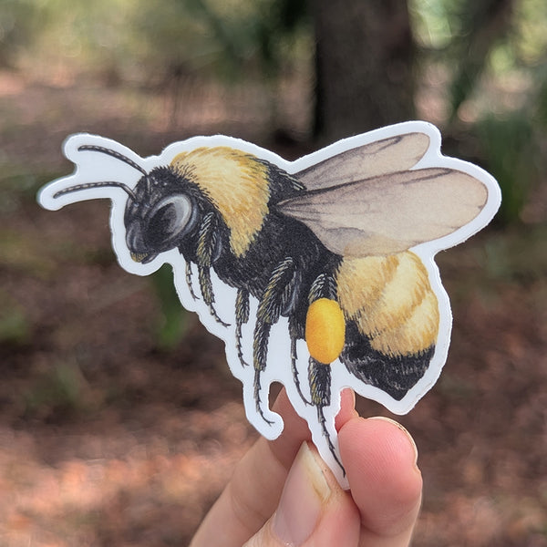 American Bumblebee Vinyl Sticker