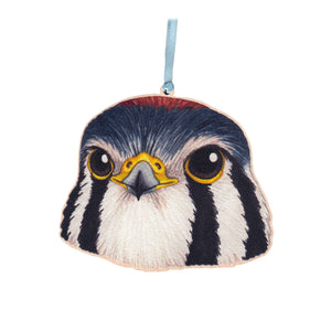 American Kestrel Portrait Ornament