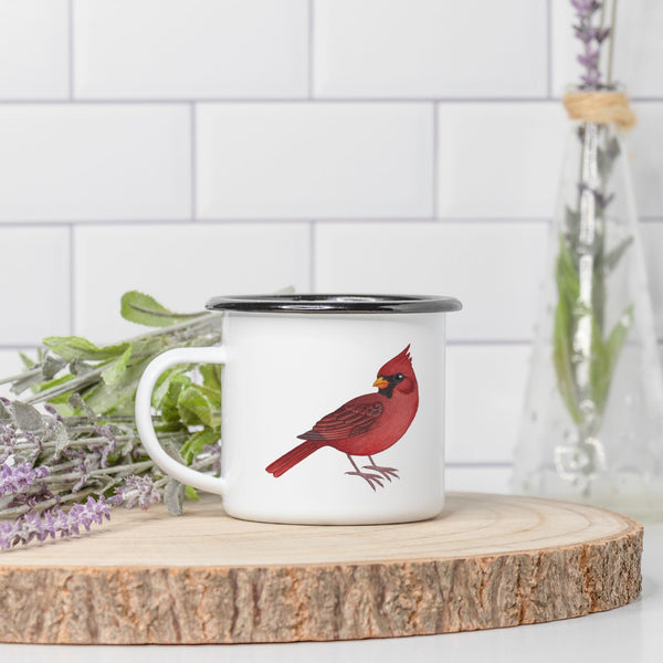 Northern Cardinal 10 oz. Camp Mug