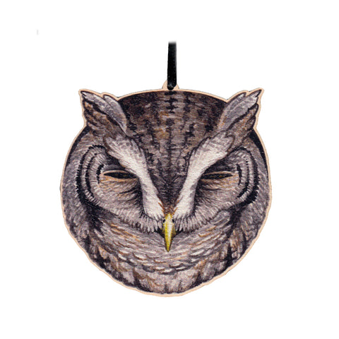 Eastern Screech Owl Owl Ornament