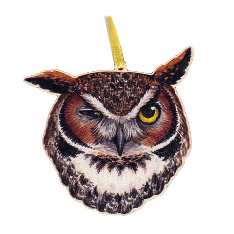 Great Horned Owl Ornament