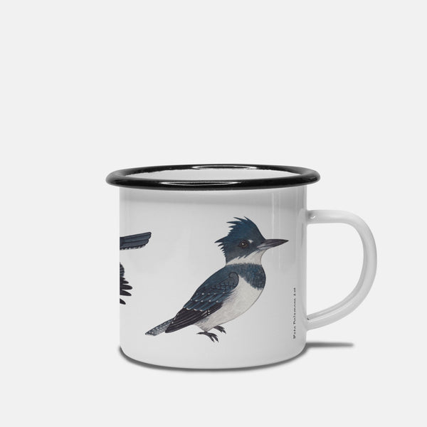 Belted Kingfisher (Version 1) 10 oz. Camp Mug