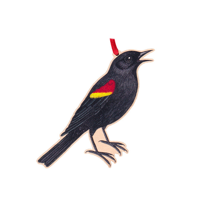 Red-winged Blackbird Ornament