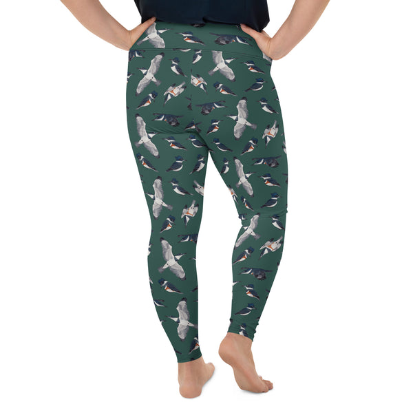 Belted Kingfisher All-Over Print 2XL-6XL Leggings