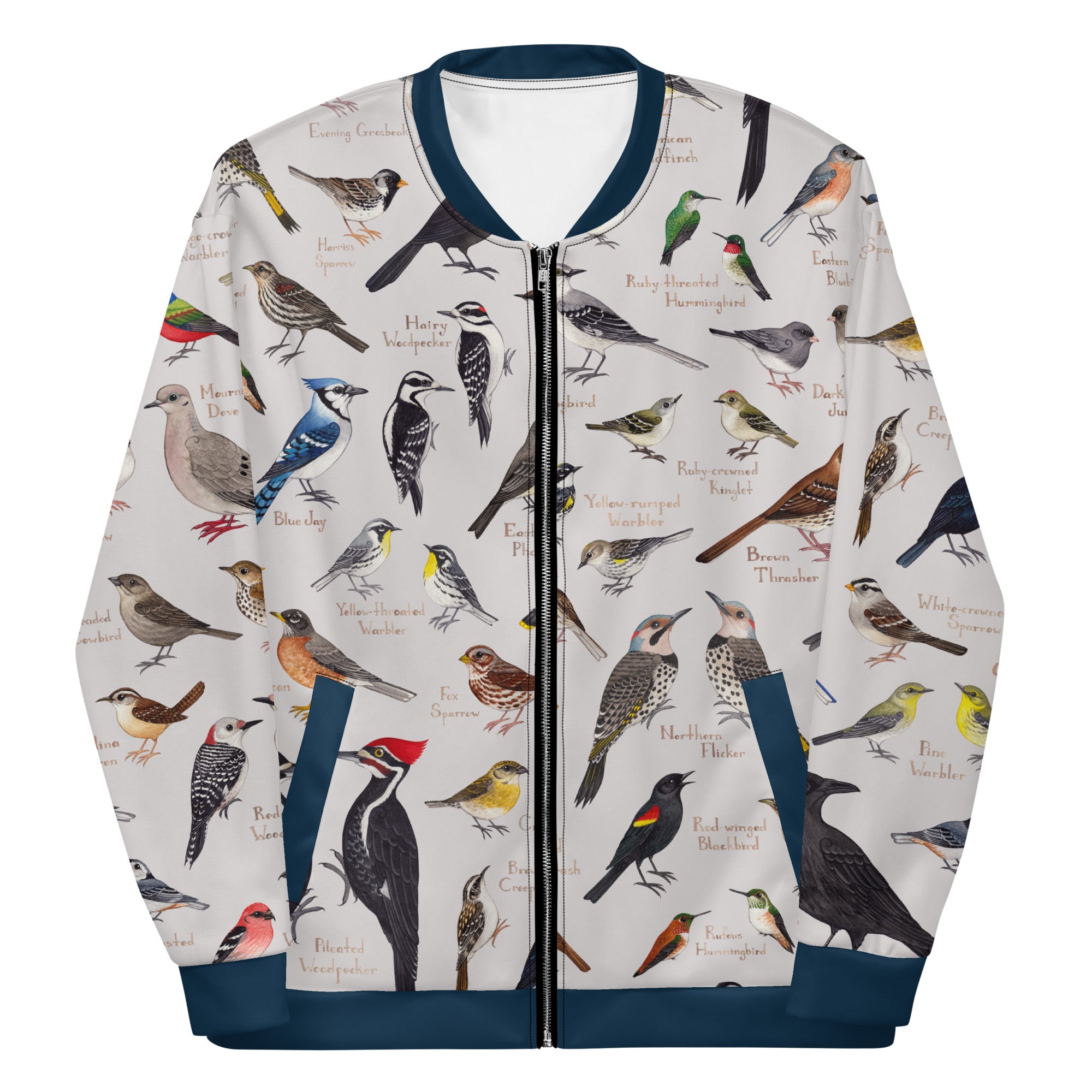 Backyard Birds (Eastern US) Unisex Jacket
