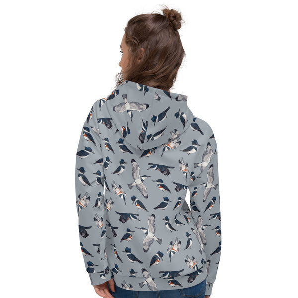 Belted Kingfisher Unisex Hoodie