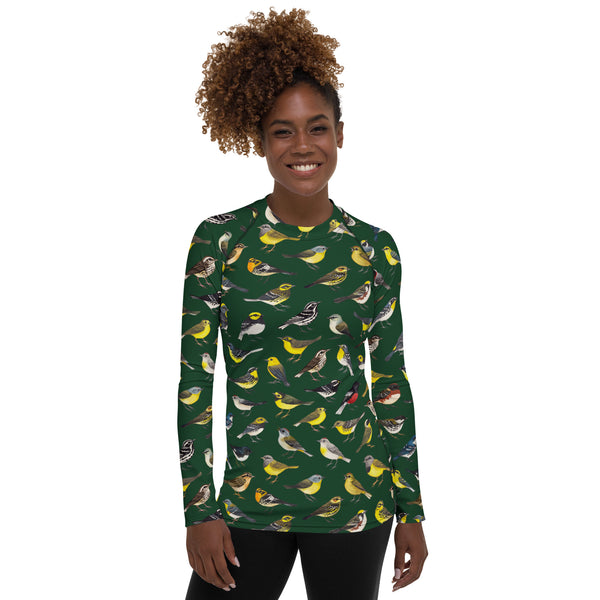 Warblers Women's Rash Guard