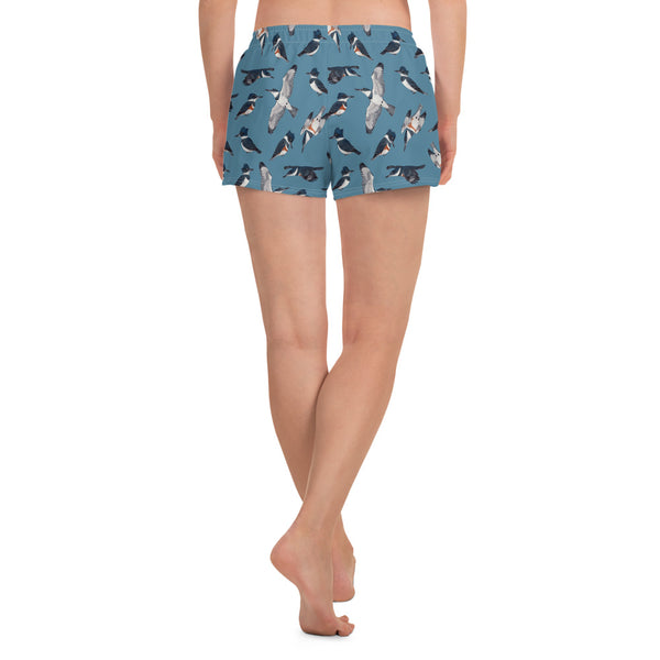 Belted Kingfishers Femme Recycled Athletic Shorts